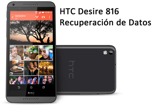 HTC Desire 816 Recuperación de Datos