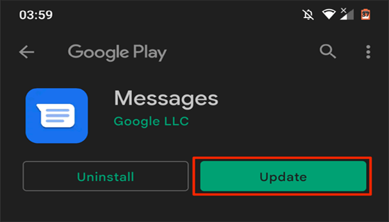 los mensajes siguen deteniéndose en Android