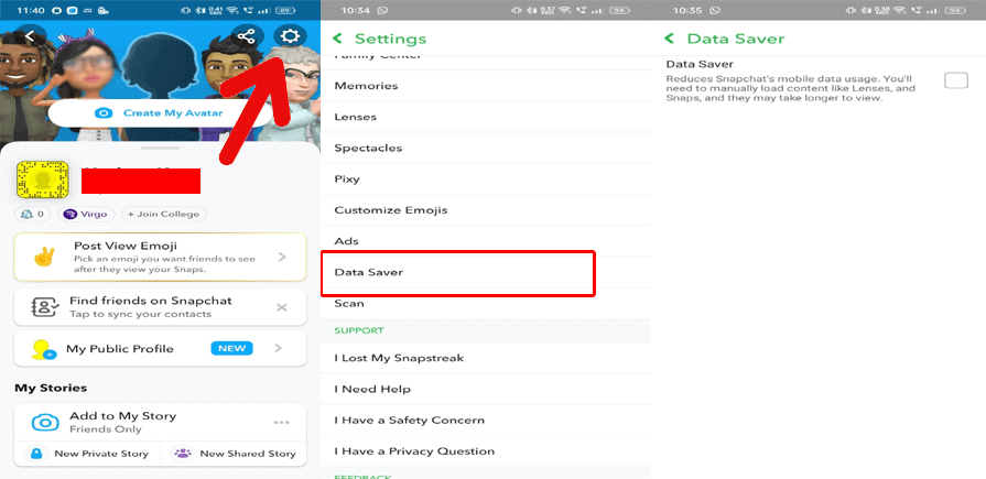 Lag de Snapchat en Android