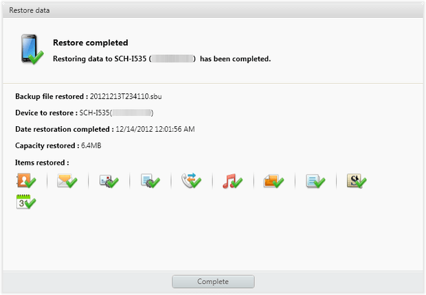 recuperar datos eliminados de Samsung Galaxy S20