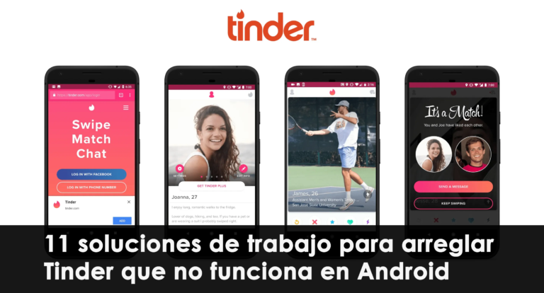 arreglar Tinder que no funciona en Android
