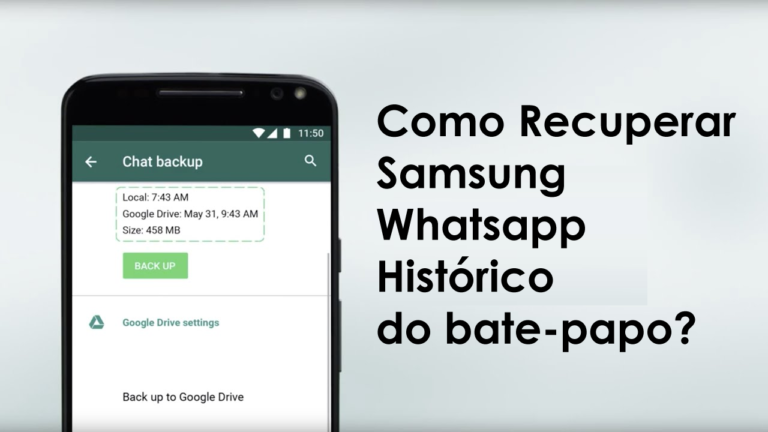 Cómo recuperar Samsung WhatsApp historial de chat