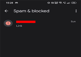 no recibe algunos mensajes de texto en Android