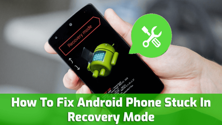Android atascado en modo de recuperación
