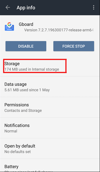solucionar el problema de que Gboard no funciona en Android