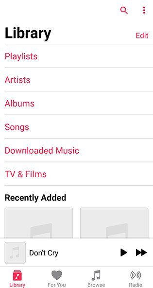 mover música de iTunes a Android