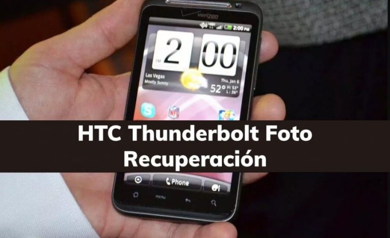 HTC Thunderbolt Foto Recuperación