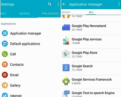 Borrar datos y caché de Google Fi