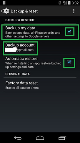 recuperar datos eliminados del teléfono Google Nexus