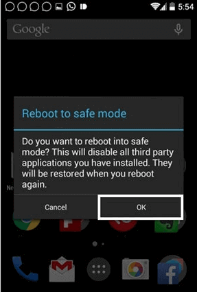 la pantalla táctil no funciona en Huawei