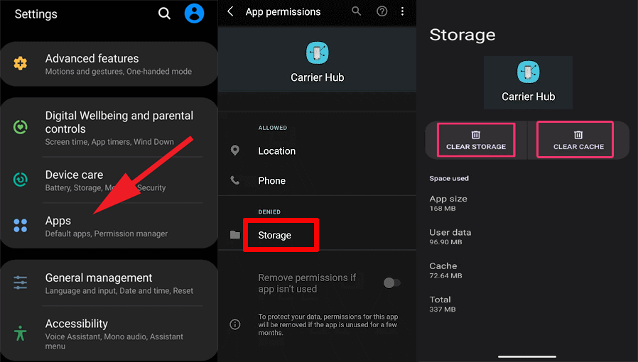 Las solicitudes del centro de aplicaciones se están procesando