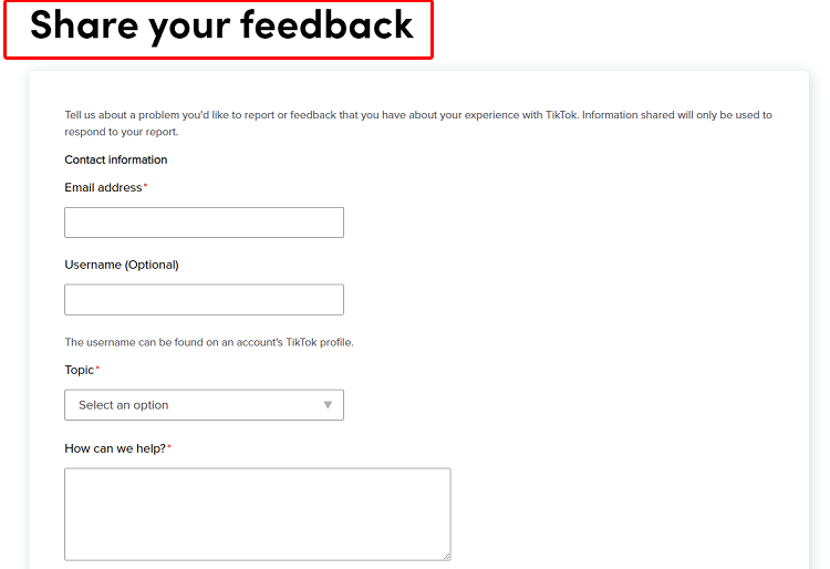 Recuperar una cuenta de TikTok bloqueada permanentemente