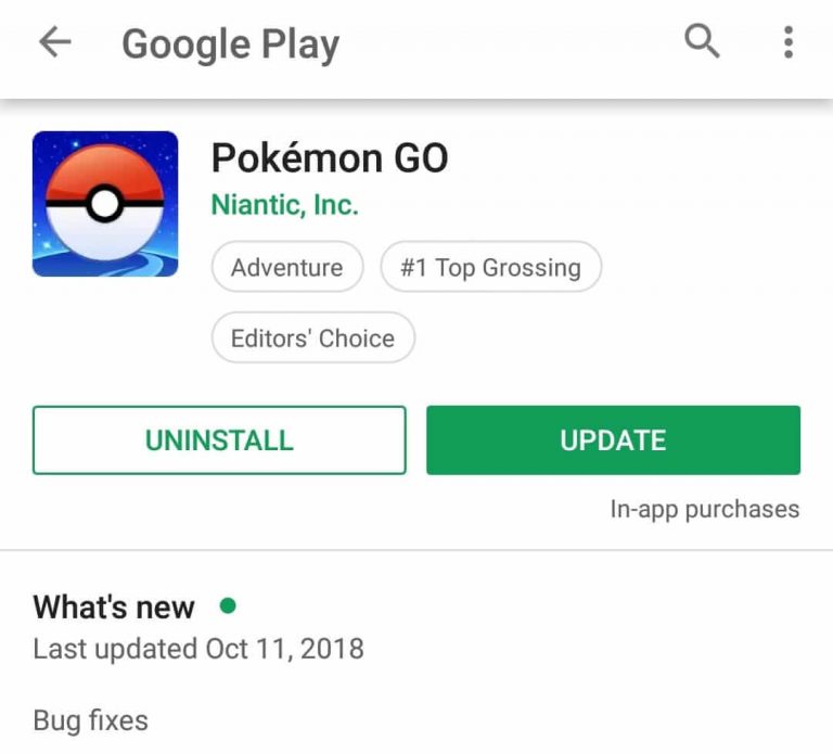 Repara Pokémon Go atascado en la pantalla de carga