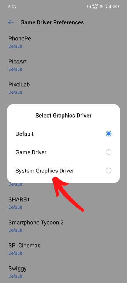 Controlador gráfico del sistema.
