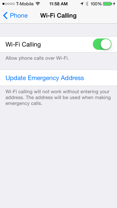 Llamadas Wi-Fi y desactiva esta