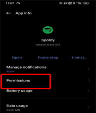 Spotify no funciona con Android Auto