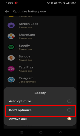 Spotify no funciona Android Auto