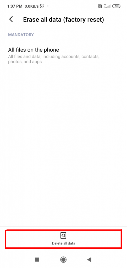 pantalla negra de Snapchat con un punto verde