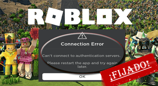 Error de conexión de Roblox