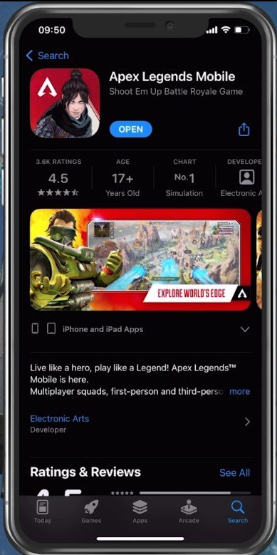 corregir Apex Legends mobile error código 3 en Android