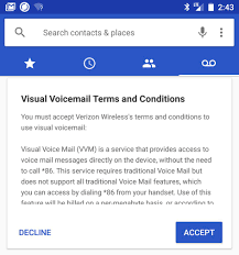 cómo configuro el voicemail visual de Android