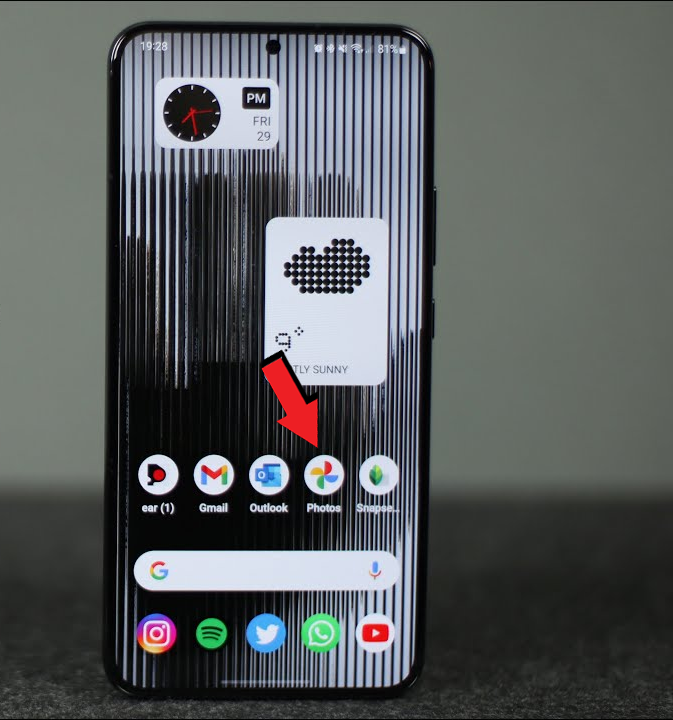 Nothing Phone (1) datos perdidos