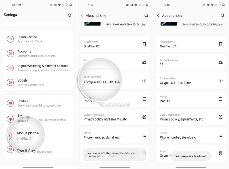 cómo desbloquear el bootloader OnePlus