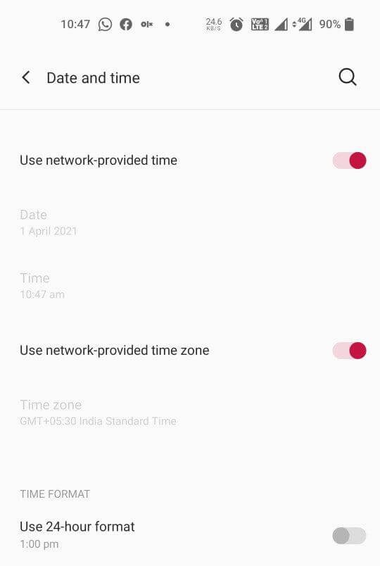 Error de conexión de red en Apex Legends Mobile