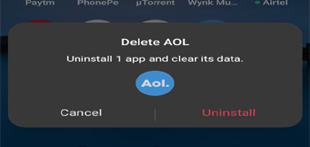 Arreglar el correo de AOL que no funciona en Android