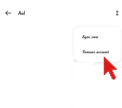 Arreglar el correo de AOL que no funciona en Android