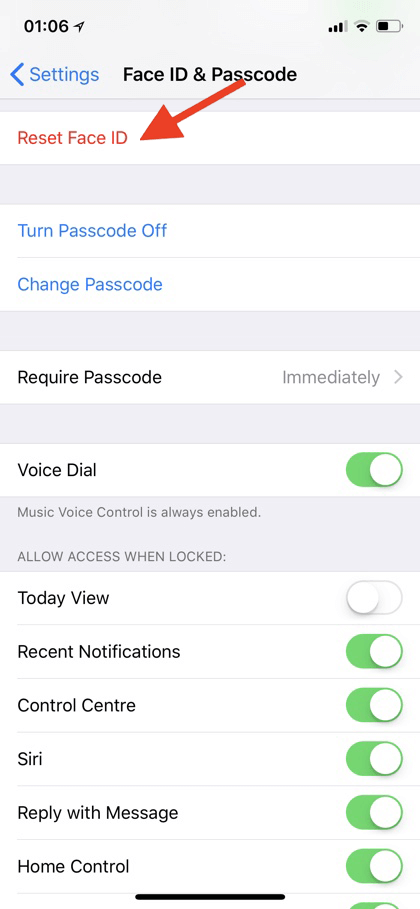 arreglar Face ID dejaron de funcionar en iPhone