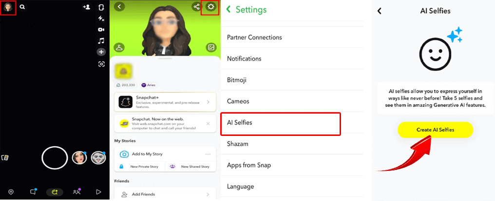 los filtros de Snapchat no funcionan Android