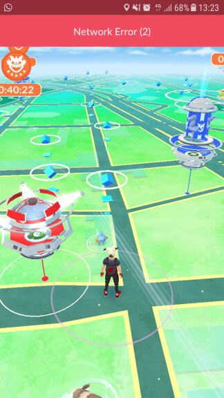 Código de error 2 de Pokemon GO (error de red)