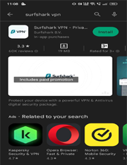usar la aplicación VPN en Android