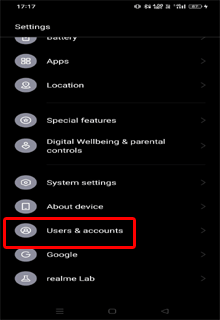 código de error 20 en Google Play Store
