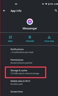 Facebook messenger no funciona en Android