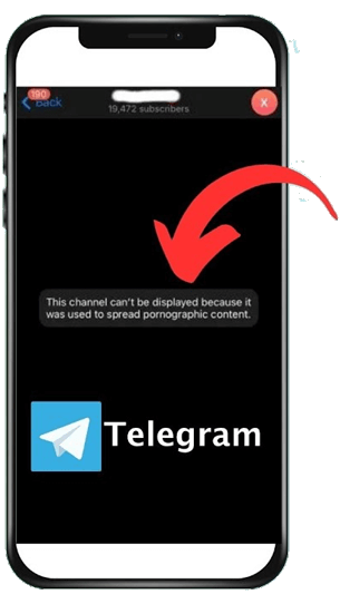 Este canal no se puede mostrar Error de Telegram
