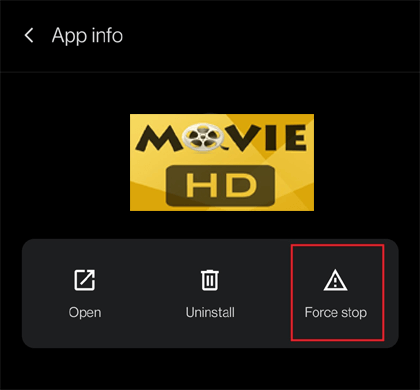 ¿La app de Movies HD no funciona
