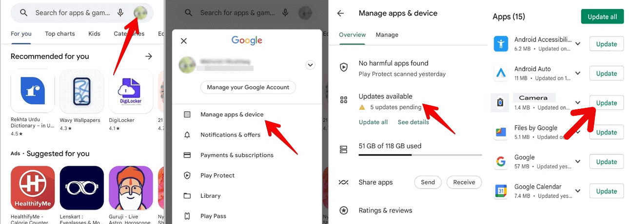 no se puede conectar a la cámara