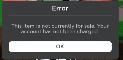 Your Account Has Not Been Charged Roblox Mobile Error